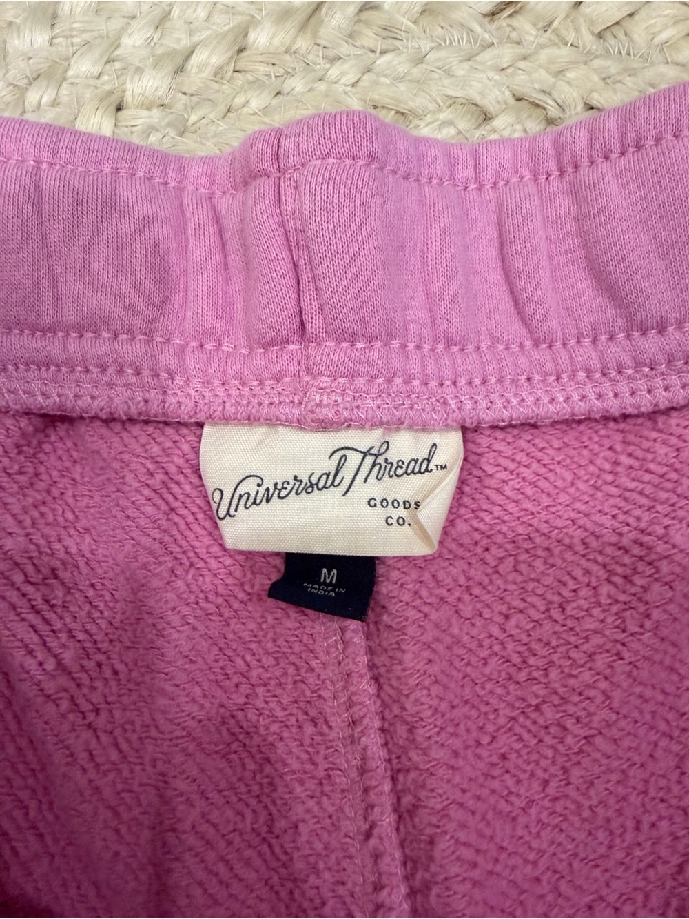 Universal Thread Pink Drawstring Athletic Shorts - Picture 2 of 3